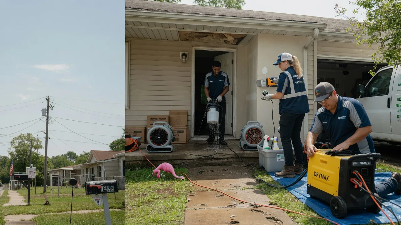 Storm Damage Water Removal in Gosnell, AR near me